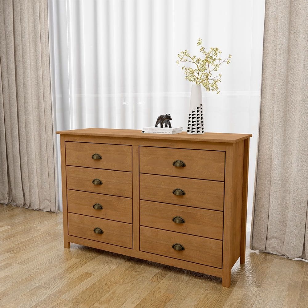 Cômoda 8 Gavetas Topázio 9102FN Freijó Finestra