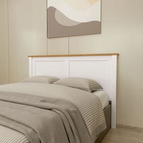 Cabeceira Casal 1,60 Topázio 9116BF Branco Freijó Finestra