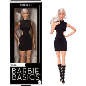 Boneca de colecionador Barbie Basics modelo 02 com cabelo loiro