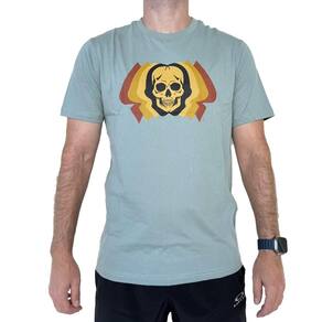 Camiseta MCD Caveira Metamorfose SM25 Verde Alvorada