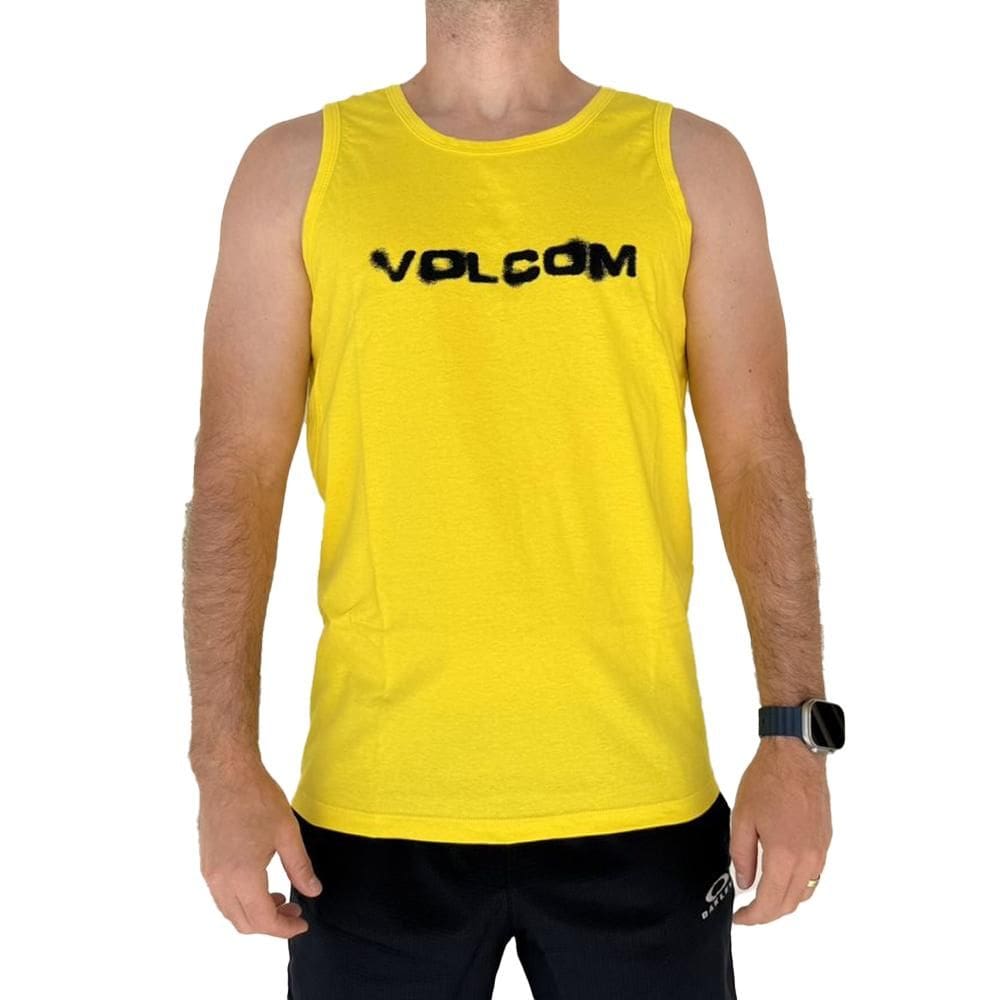 Regata Volcom Newro SM25 Masculina Amarelo