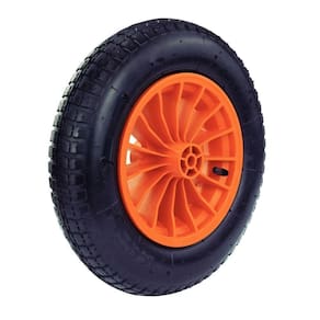 Pneu Câmara Tramontina 3.25/8 Roda Plástica 8 Para Carrinho Mão Tramontina