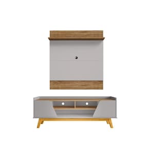 Jogo Painel E Rack Lapa Cinamomo Off White