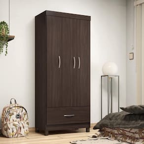Guarda Roupa 1 Gaveta Davi Cafe Touch