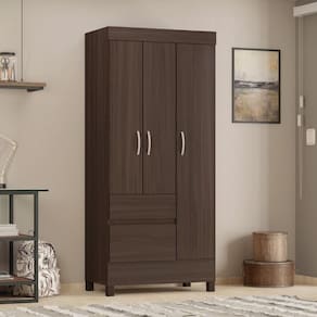 Guarda Roupa 2 Gavetas Sam Cafe Touch