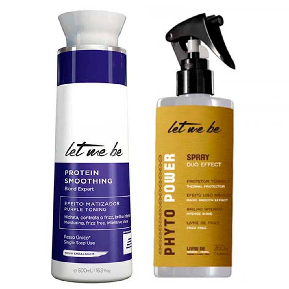 Kit Progressiva Matizadora e Spray Effect 260ml Let Me Be