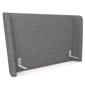 Cabeceira Cama Box Queen 160cm Nicea P02 Linho Cinza - Mpozenato