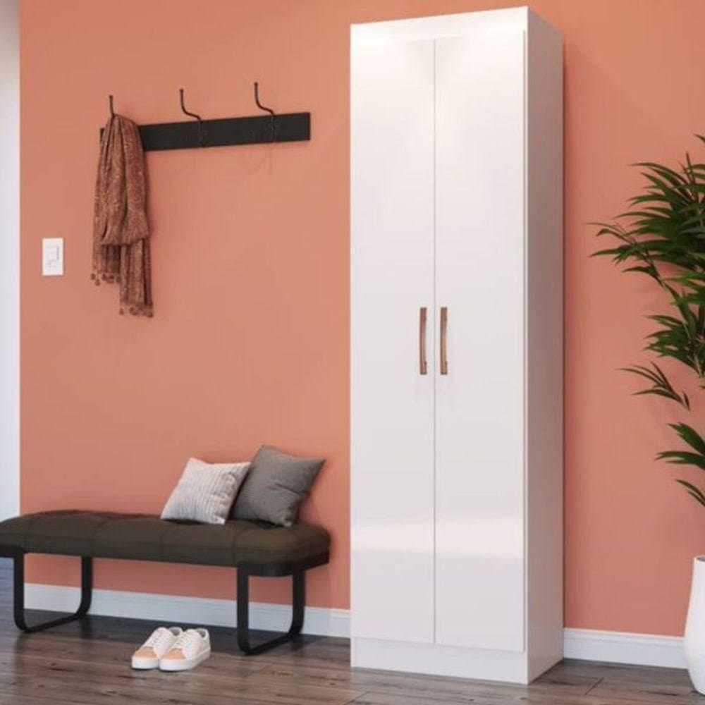 Armario Multiuso Ibiza 2 Portas Branco Doripel