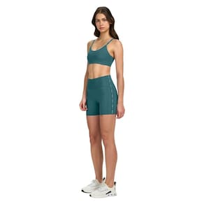Bermuda Fitness Feminina Meia Coxa Alto Giro Logo 2511102