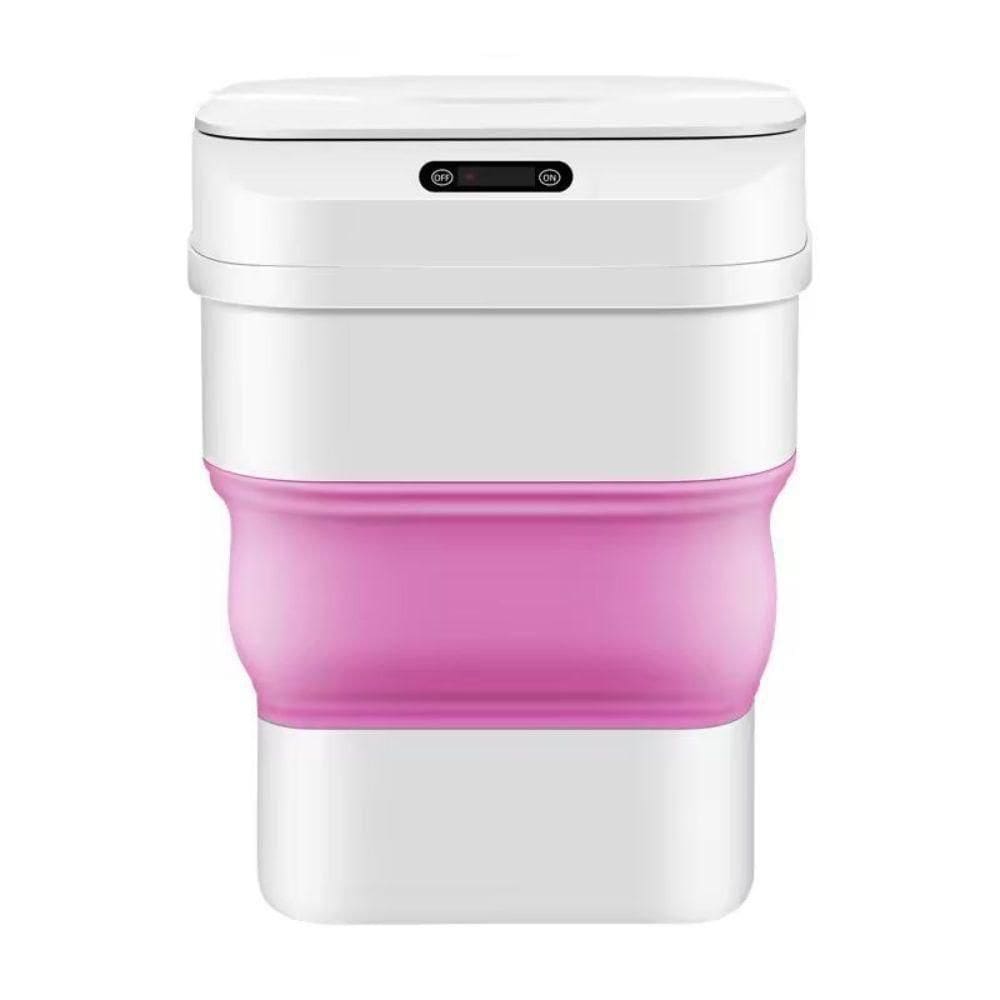 Lixeira Automática Smart Com Sensor – Retrátil, Resistente à água, Ideal Para Viagem E Camping! Cor:azul;tamanho:u