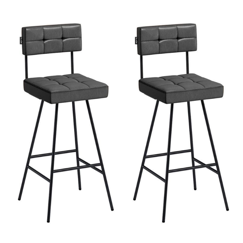Banquetas Estofada Nova Aurora Preto