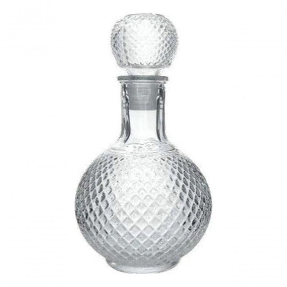 Garrafa Licoreira De Vidro Pérsia 1l Vitrizi – Sofisticação Para Servir Whisky E Licores!