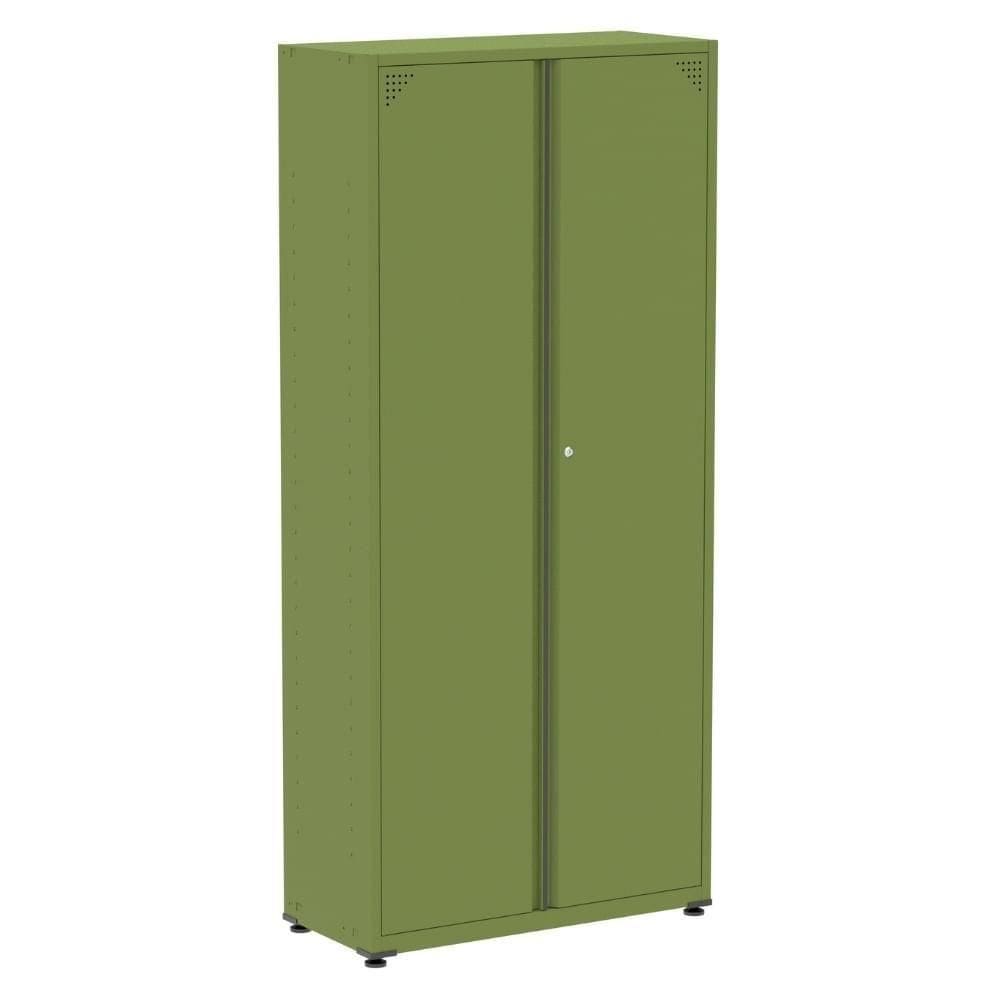Armário Alto 2 Portas Pandin 80 Cm (largura) Inmetro Estrutura E Portas Aço Verde C- Chave