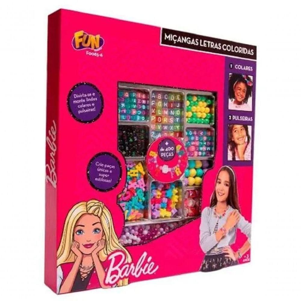 Brinquedo Barbie Micangas Joalheria 400 Micangas Fun
