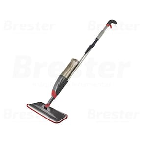 Mop Spray Giratório Limpeza Vassoura Flash Mágico Rodo Esfregão Flat Refil Lavável Borrifa Limpa E Seca Powermaid