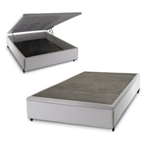 Base Box Baú Branco Casal 138x188x45 - King House