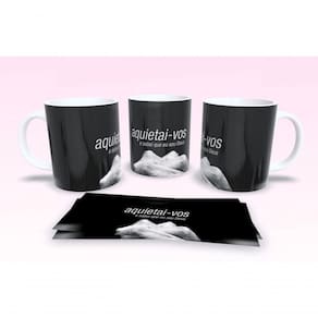 Caneca De Porcelana 325ml Decorada Frases Religiosas Estampa 40