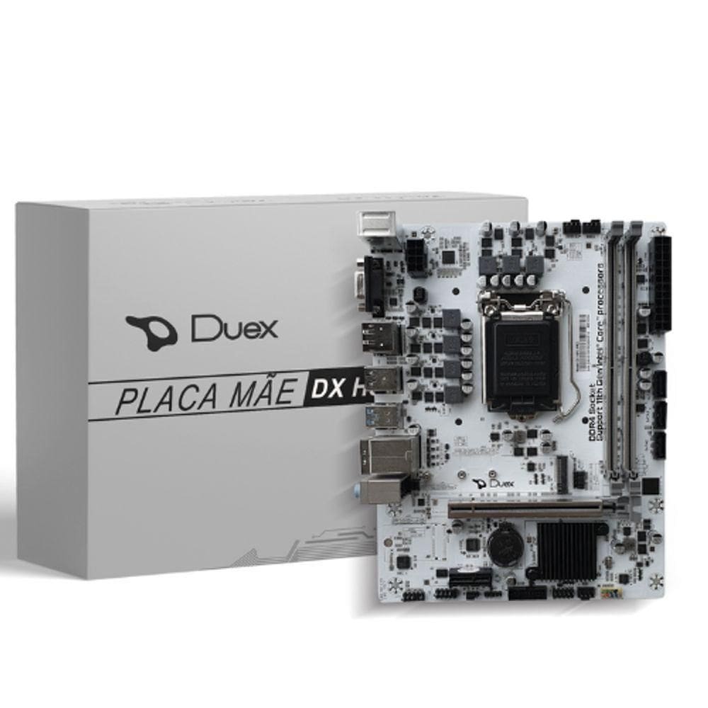 Placa Mãe Duex H510zg LGA 1200 para Desempenho e Confiabilidade