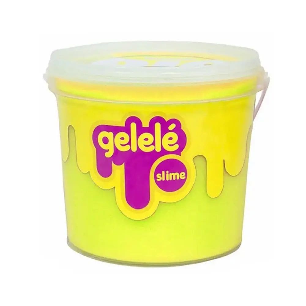 Slime Gelele Big Slime Balde Tradicional 1,5kg