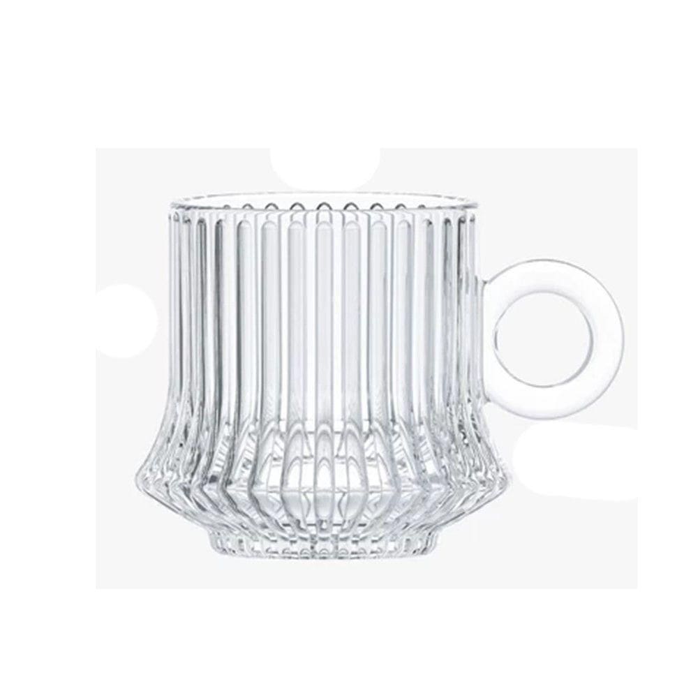 XícarasDe Café De Vidro Robusta Lines 85ml Em Casa Tem