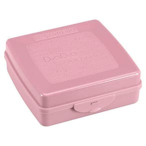 Kit 2 Sanduicheiras Plásticas Rosa - Sanremo