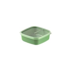 Pote Tramontina Mixcolor Polipropileno Verde Sálvia Tampa Transparente 1,1 L Tramontina