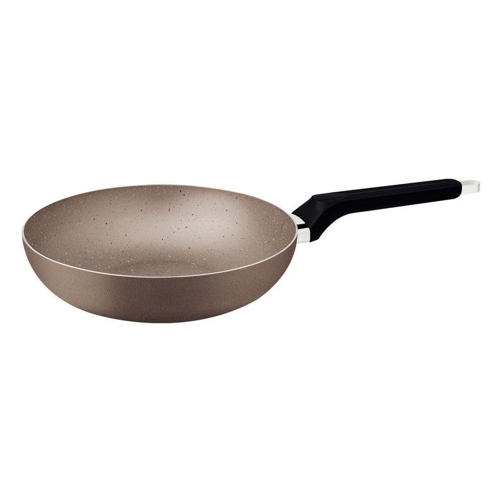 Frigideira Funda Tramontina Milazzo Alumínio Antiaderente Starflon Max Amêndoa 24 Cm Tramontina