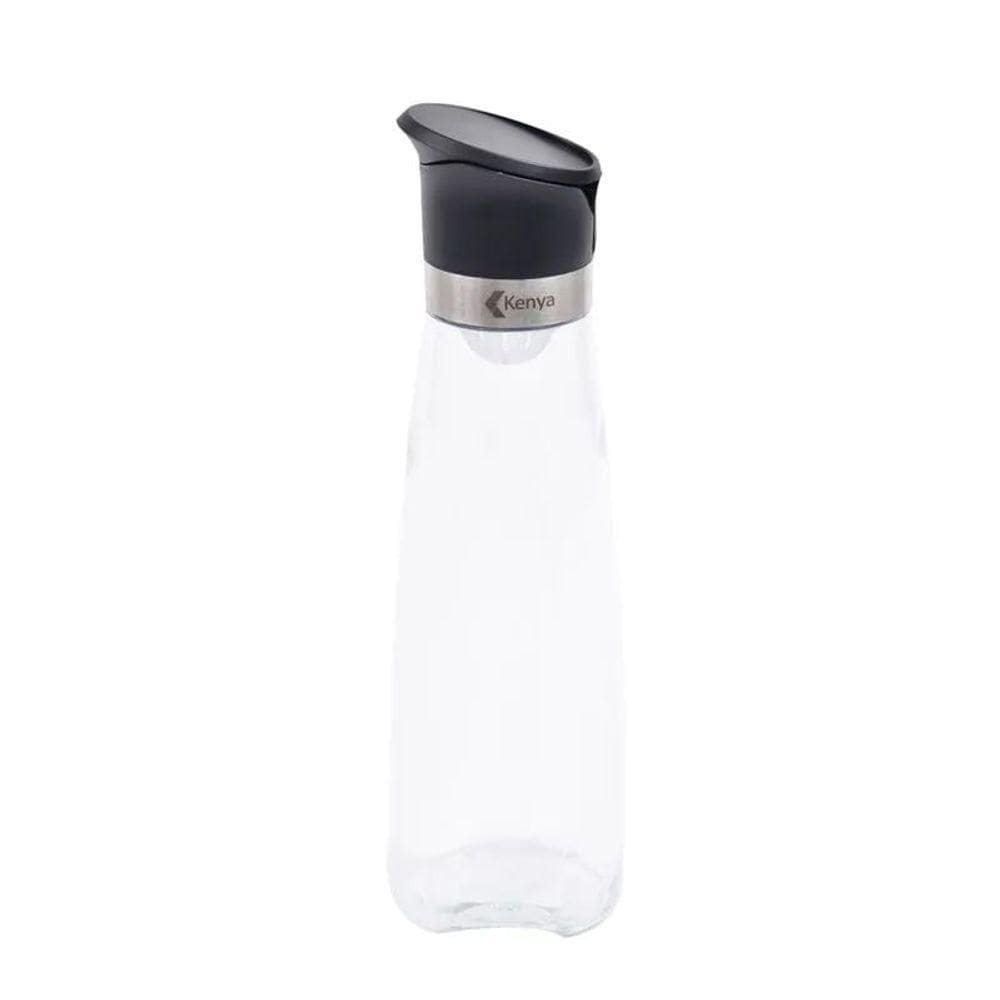 Galheteiro Em Vidro Com Abertura Por Gravidade 320ml Kenya Preto