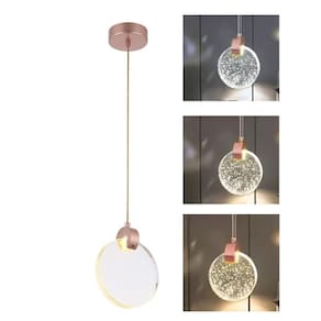 Lustre Luminaria Pendente Lua Cristal Bolhas Led Iluminaçao Casa Quarto Sala Estar Cozinha Casa Loja Recepçao