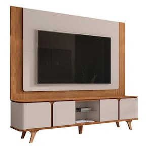 Rack Bancada com Painel Suspenso Roma 217cm para TV até 60” - Casa D