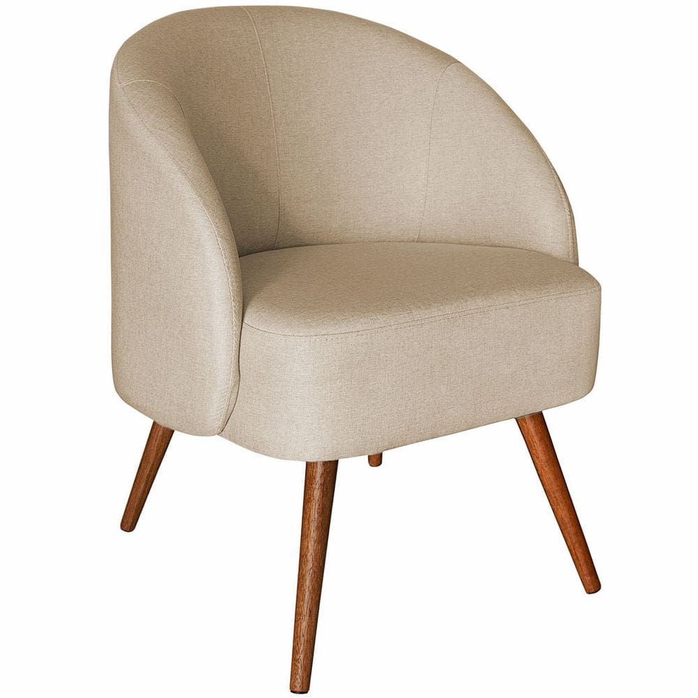 Poltrona para Sala e Escritório Decorativa Cadma