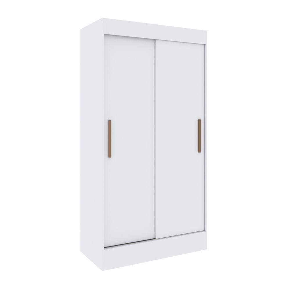 Guarda Roupa Lyon 2 Portas 2 Gavetas Branco Doripel