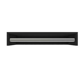Cabideiro De Parede Suspenso 80x25x13,5 Preto