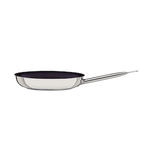 Frigideira Tramontina Professional Rasa Aço Inox Fundo Triplo Antiaderente Cabo 30 Cm 2,9 L Tramontina