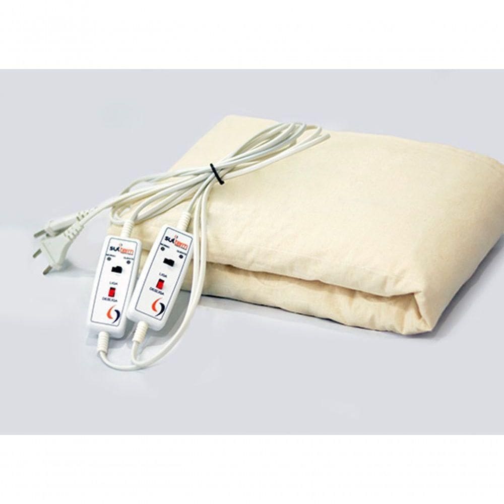 Lençol Térmico Elétrico Casal 110v 220v Sulterm 02 Temperaturas Certificado Inmetro Unico Garantia 3 Anos 220v