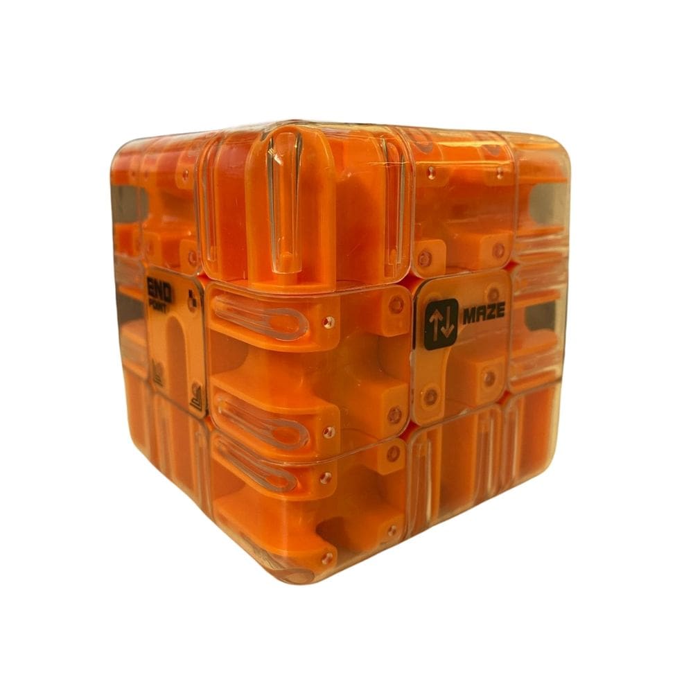 Cubo Mágico 3x3x3 Labirinto Laranja - Cuber Brasil