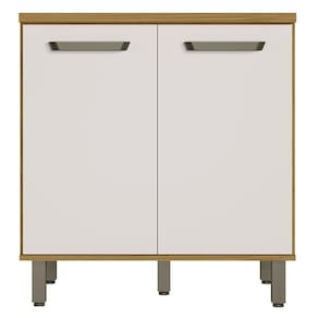 Balcao Com Tampo 2 Portas 80 Cm Cria J00148 Freijo Off White Pln Freijo Off White