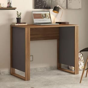 Mesa Para Computador Office Morada Amendola Grafito Demóbile