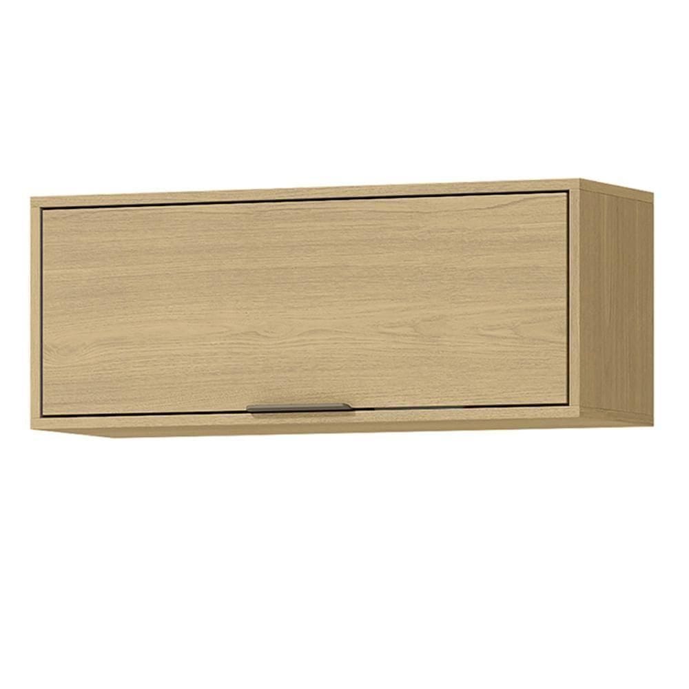Armario Aereo Basculante Mdp 80 Cm Glor Agl01 Castanho Mxm