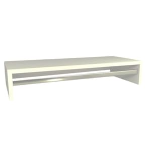 Cabideiro De Parede Suspenso 80x25x11,5 Branco