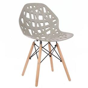 Cadeira De Design Eames Akron Cinza