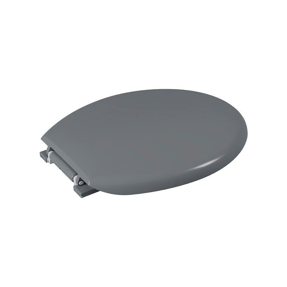 Assento Sanitário Plástico Astra Tpk-as Almofadado Cinza 1