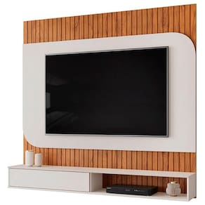 Painel Tv 65 150cm Bancada Suspensa James D04 Freijó-off - Mpozenato