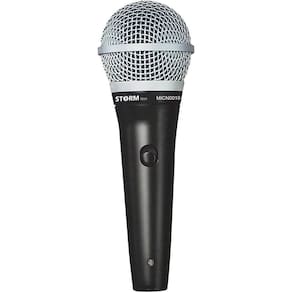 Microfone Com Fio Storm Micn00010 Preto