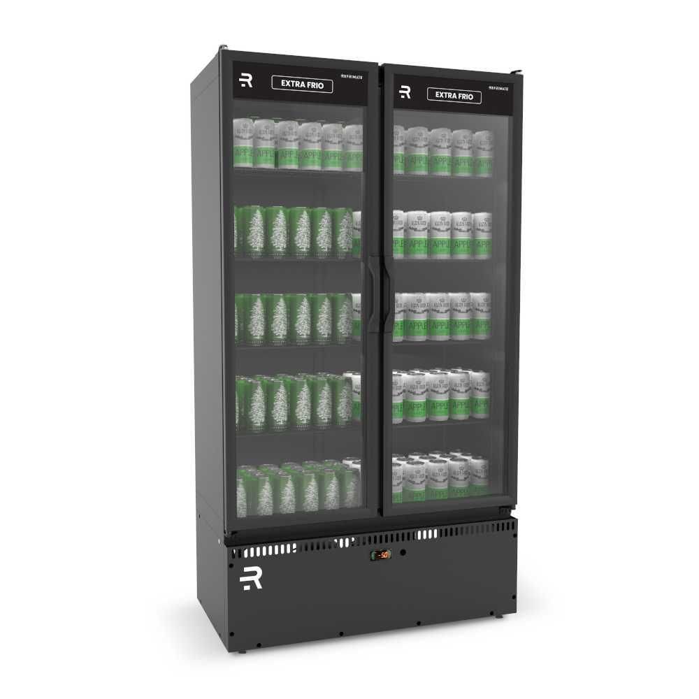 Auto Serviço Vanguard Extra Frio 2 Portas Preto/Preto ASVEF2P 220V - Refrimate