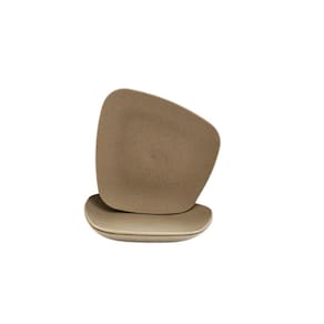 Kit 03 Pratos Plastico Duro Resistente Sobremesa Verde Claro