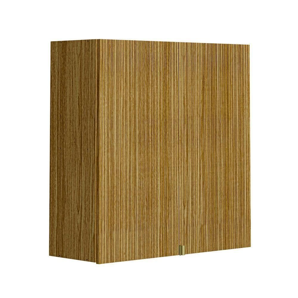 Armário De Cozinha Aéreo 80cm 2 Portas Minsk Z06 Freijó - Mpozenato