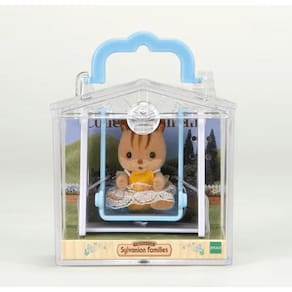 Brinquedo Sylvanian Families - Maletinha Bebês E Acessórios