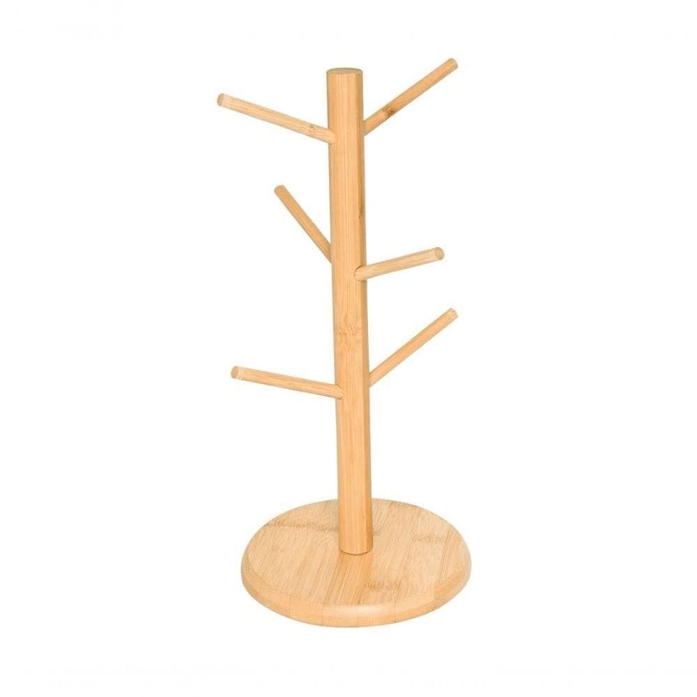 Suporte Para Xícaras De Bambu 35 Cm Ecokitchen Mimo Style
