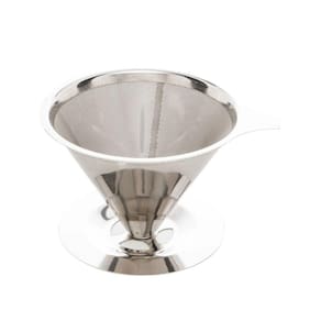 Filtro Para Café Em Aço Inox 14,5x12,5cm Lyor
